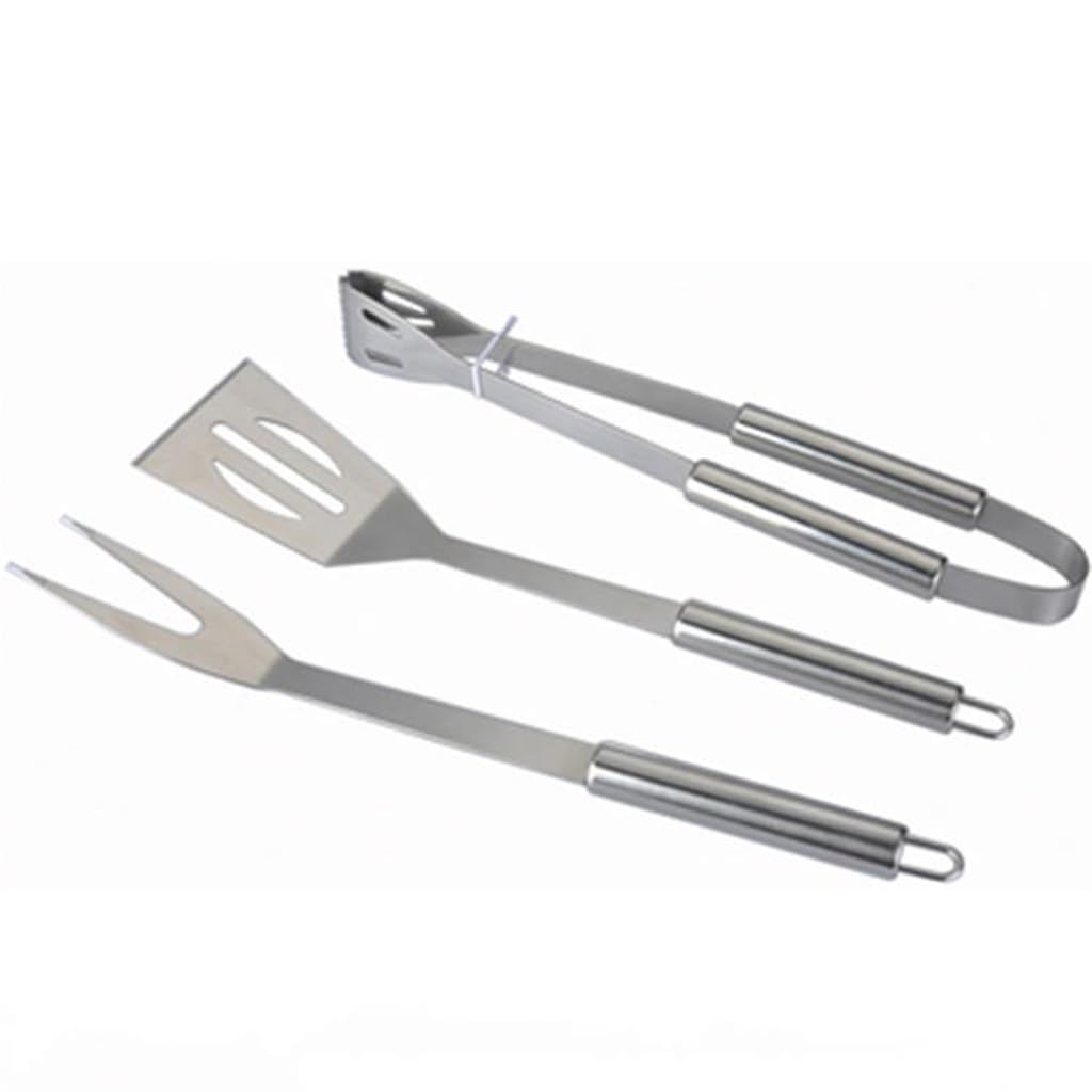 Three Piece Cloth Bag Barbecue Set Outdoor Stainless Steel Barbecue Tools