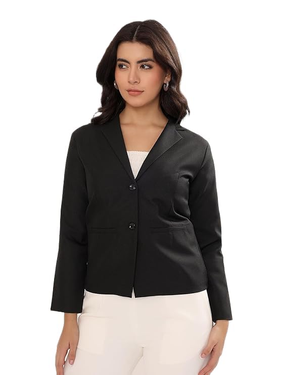 Women Blazer,Black Blazer for Women,Casual Blazer|100-image-42