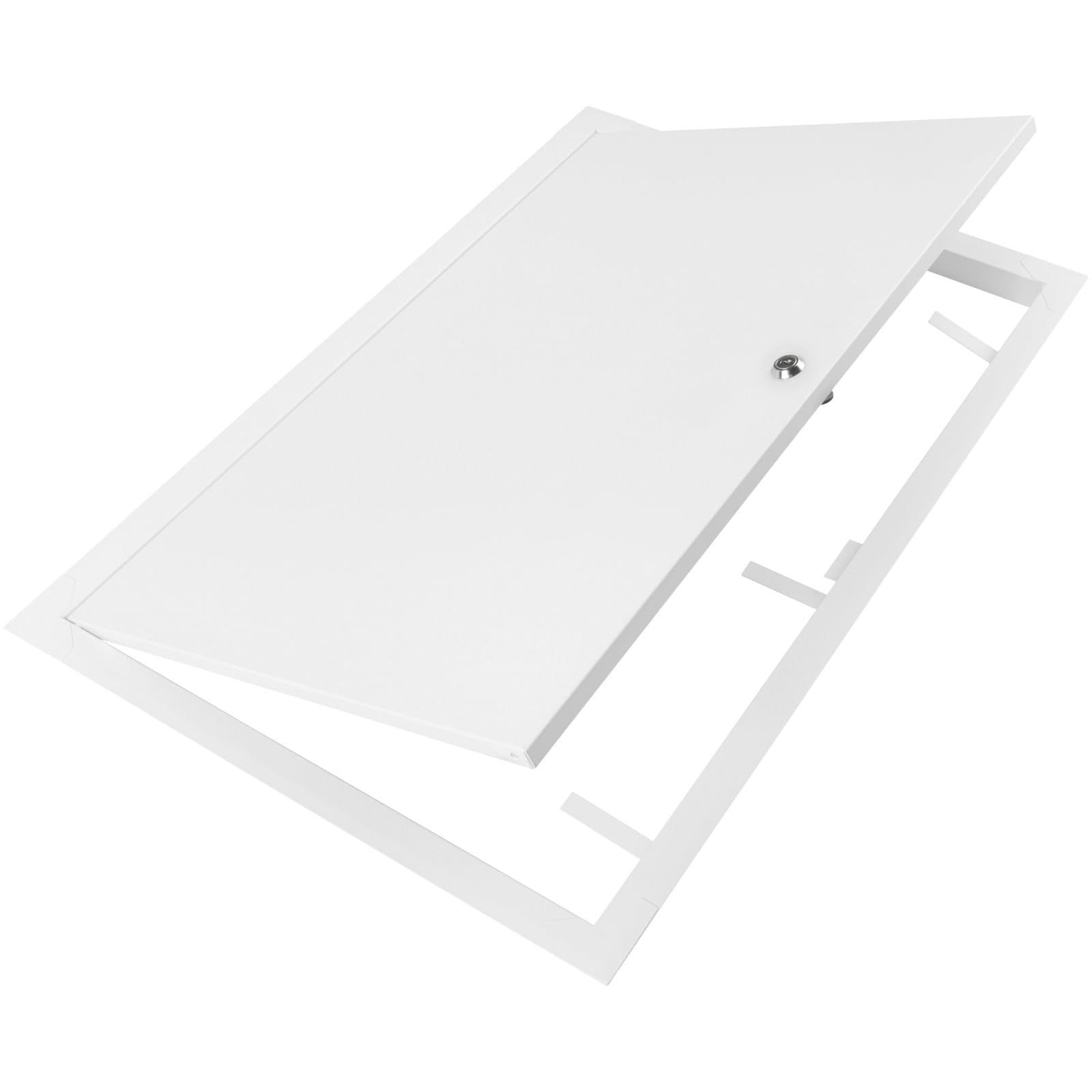 Condition photo showing New/Like New for vent systems lockable access panel for drywall 16 x 24 inch - wall hole cover - metal access door with key - plumbing access panel for drywall - service shaft crawl space door - ceiling access panel