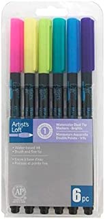 Bright Dual-Tip Watercolor Markers by Artist's Loft - coolthings.us