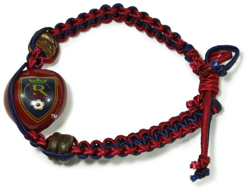 MLS Real Salt Lake Go Nuts Kukui Nut Macrame Bracelet