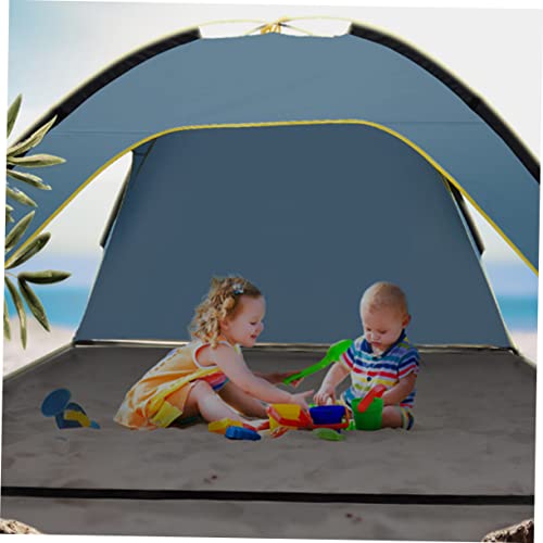 Carpa de camping ventilada de poliéster espaciosa para 2 personas miniatura 3