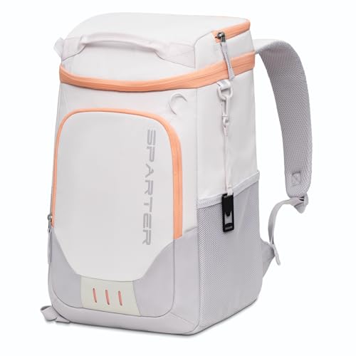 Image of SPARTER Backpack Cooler Insulated Leak Proof 33 /49 Cans, 2 Insulated Compartments Thermal Bag, Portable Lightweight Beach Travel Camping Lunch Backpack for Men and Women