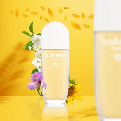 6. Bild von Elizabeth Arden – Sunflowers Sunrise, Eau de Toilette Spray, Blumig & Fruchtiger Duft, Luxuriöses Parfum für Damen – 100 ml 1 stück (1er Pack)
