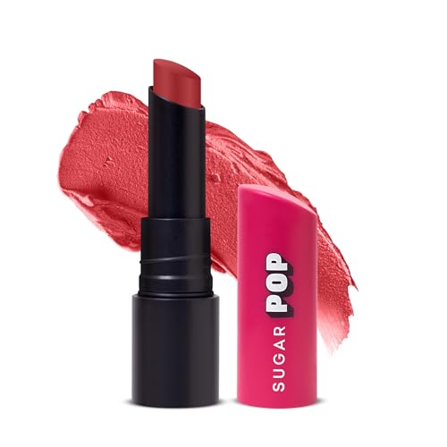 Image of SUGAR POP Ultrastay Transferproof Lipstick | 100% Transferproof | Waterproof Matte Lipstick | Vitamin E | 4 gm - 19 Timeless Taupe