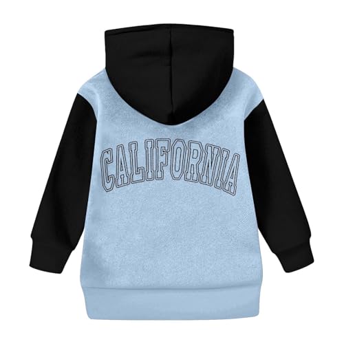 Girls Jogger Set - 2 Piece California Letter Print Pullover Hoodie Sweatshirt Lounge Sets Sweatpants Fall Clothes 4-14Years4
