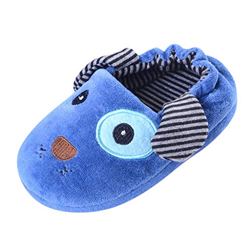 LANSKIRT Zapatos de Bebé Invierno Zapatillas Antideslizantes para Niño Niña Calientes Zapatillas de Estar por Casa para Bebés Calzado para Recién Nacidos - Animales