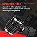 16576-1AA1A Air Cleaner Intake Hose Tube Intake Boot for 2009-2014 Nissan Murano 2011-2017 Nissan Quest Replace# 696-039 16576-1AA0A