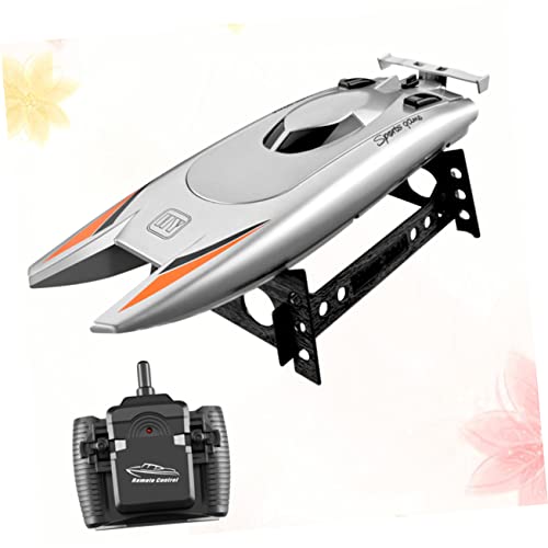 ibasenice 1 Conjunto Barcos Rc Para Crianças Alto Navio Rc De Brinquedo Rc Elétrico Rc Filho Lancha