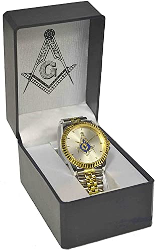 Sigma Impex A-3135 Masonic Metal Band Wrist Watch