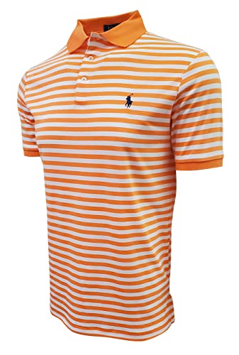 Image of Polo Ralph Lauren Mens Custom Slim Fit Interlock Polo Shirt
