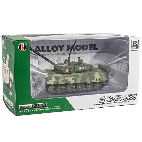 Modelo tanque M1A2 escala 1:48 metal para colección miniatura 2