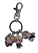 Hetalia World Series America England & Russia Metal Key Chain