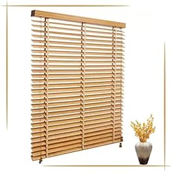 Persianas Tera Persianas venecianas horizontales opacas de madera,persianas venecianas,persianas venecianas de madera real for interiores 50/60/70/80/90/100/120 cm,cortinas de privacidad,persianas de aislamiento tér