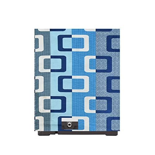 Image of Woah Washing Semi Automatic Washing Machine Cover Suitable for 5 Kg to 8 Kg Blue Box Top Load Washing Machine Cover | Dustproof Durable Cover