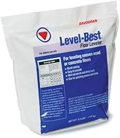 Savogran 12832 4-1/2 lb Floor Leveler & Repair - Durable Patch for Concrete, Wood Before Tile, Carpet Install