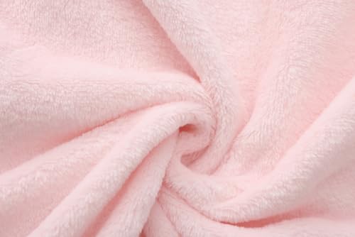 Image of Girls Fleece Robe Boys Hooded Bathrobe Soft Flannel Robe For Kids