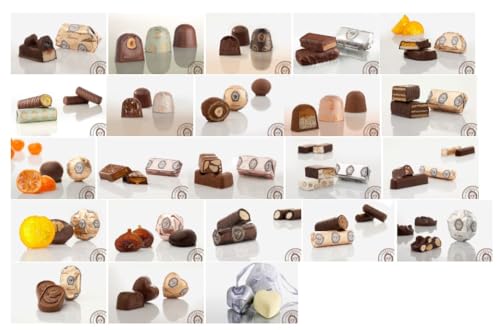 Griechische Schokolade handgefertigte griechische Pralinen der Manufaktur Laurence Galerie de Chocolat, 15 St. (ca. 500 g