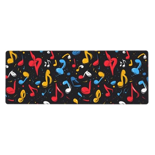 Grand tapis de souris de jeu tapis de bureau en caoutchouc pour ordinateur portable gamer