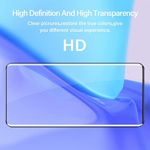 Image of STP FEEL Advanced Black Border Tempered Glass Screen Protector For Oppo Reno 4 5G (6.4 Inch) | Full Screen Coverage (except edges) Screen Protector Guard, Pack of 1