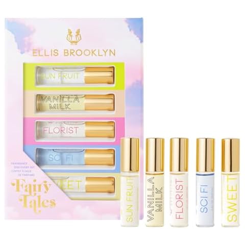 Ellis Brooklyn FAIRY TALES Eau De Parfum for Women - Rollerball Gift Set Perfumes for Women, Gift Sets for Women, Clean Perfume, Long Lasting Perfume Cover