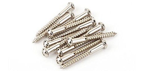 FENDER (�t�F���_�[) �u���b�W�}�E���g�X�N�����[ Vintage-Style Stratocaster Bridge Mounting Screws Nickel