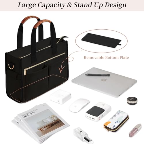 Bolso Tote de Lona para Mujer con Compartimento miniatura 6