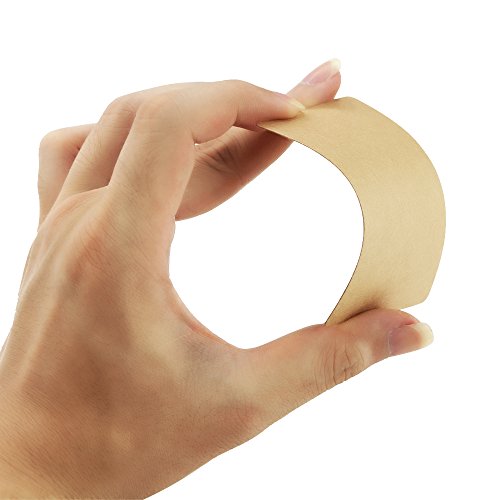 Duxec 400Pcs Blank Kraft Note Paper Business Cards Vocabulary Word Card Message Card Diy Gift Card Blank Paper Tags #TOP4