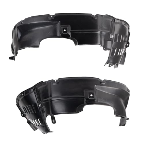 Image of TRQ Inner Fender Liner Set Compatible with 2004-2005 Mitsubishi Endeavor MI1250108 MI1251108