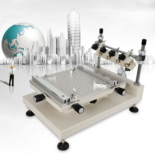 Manual Screen Printing Table Stencil Printer High Precision Solder Paste Printer for SMT Stencil Machine