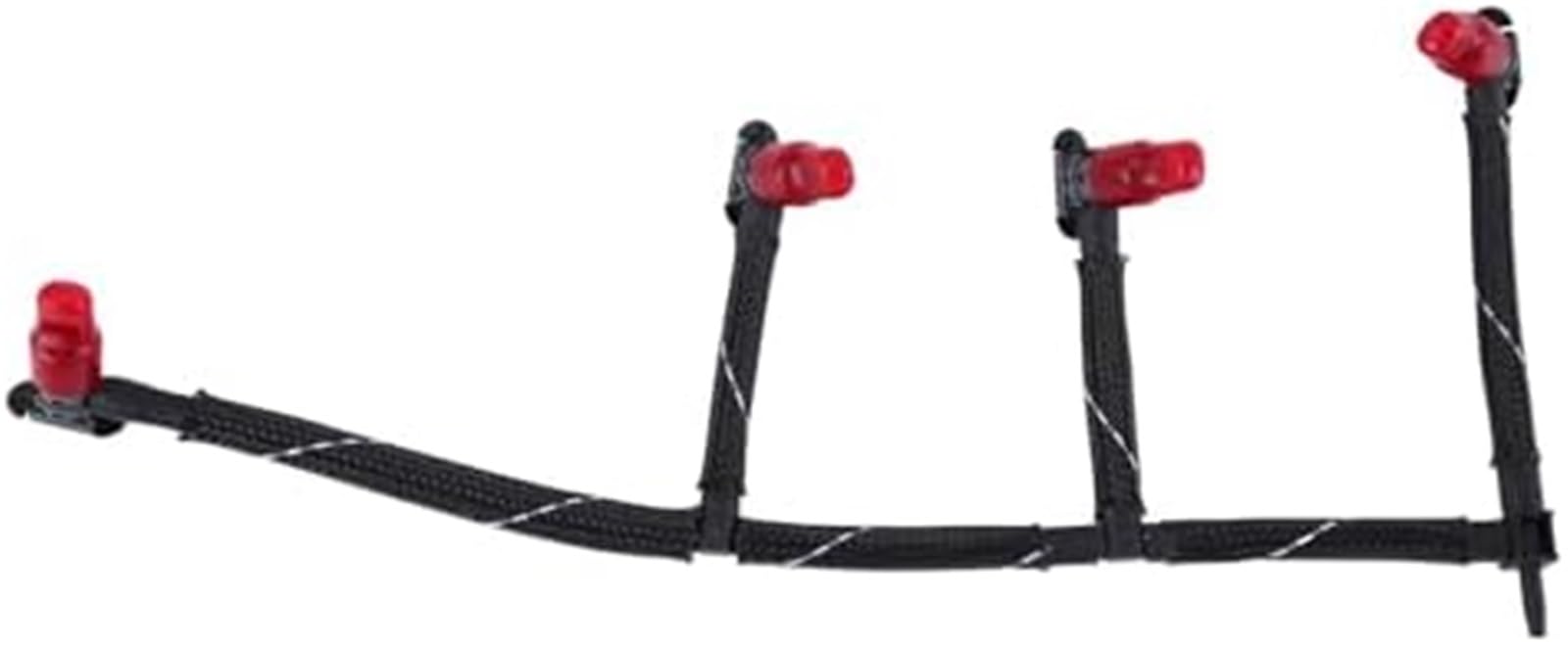 Tubo flessibile di ritorno dell'iniettore di carburante compatibile con Seat, 1.6TDI DGTE dal 2017 in poi. Sostituisce il tubo flessibile di ritorno dell'iniettore di carburante 04L130235B 04L13
