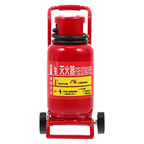 LUOZZY Fire Extinguisher Toy Mini Fire Extinguisher Trolley Summer Toy Fireman Toy for Kids Birthday Gift