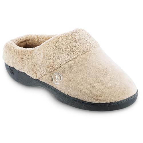 Image of isotoner womens Classic Clog Non-slip Memory Foam Slippers