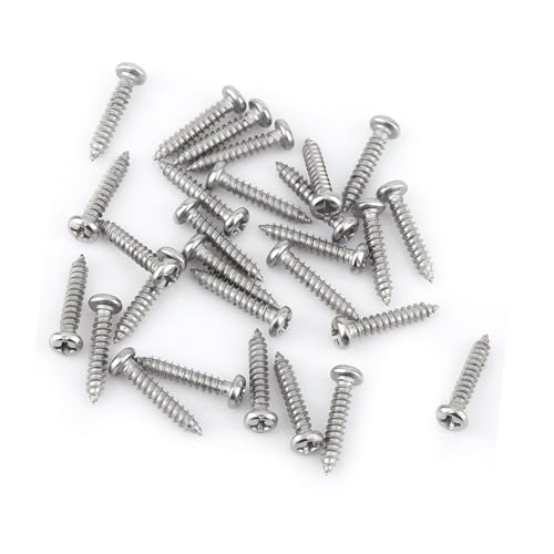 Hilitand 200 tornillos autorroscantes M3 cabeza plana Phillips miniatura 4