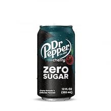 Dr. Pepper Cherry Zero Sugar Can 355ML - U.S Edition