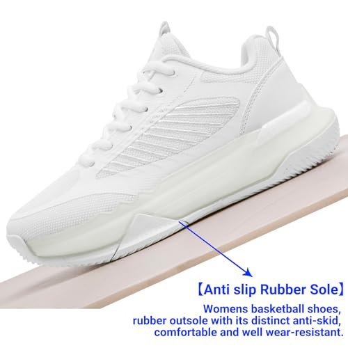 Image of Beita Basketball Shoes for Women High Upper Volleyball Shoes Fashion Sneakers Breathable Sports Shoes Anti Slip