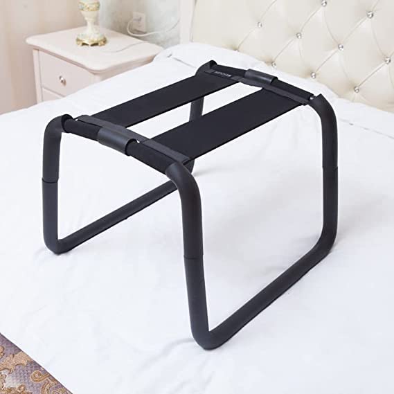 Easily Assemble Hold on 300lbs Couples Yoga Sexy Chair Sexy Chair Adults Toy Underwear Multifunctional Bounce Elasticity Pillow Stool with Flocking Cushion for Women Sex Yoga Sunglasses