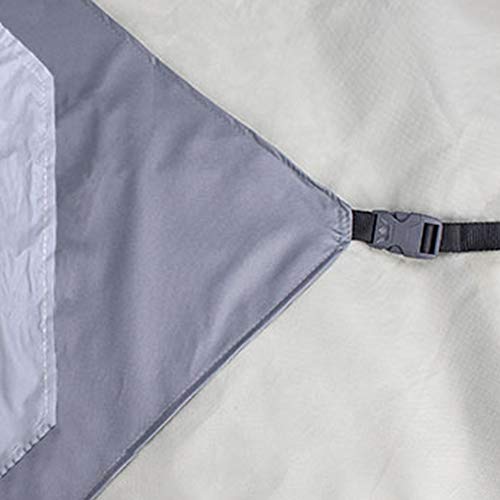 Eevelle Expedition Class A Rv Cover - Waterproof, Marine Grade Roof - Water Resistant, Uv Protection, Durable, Breathable Trailer Cover - Fits 28'-30' (Gray) #TOP3