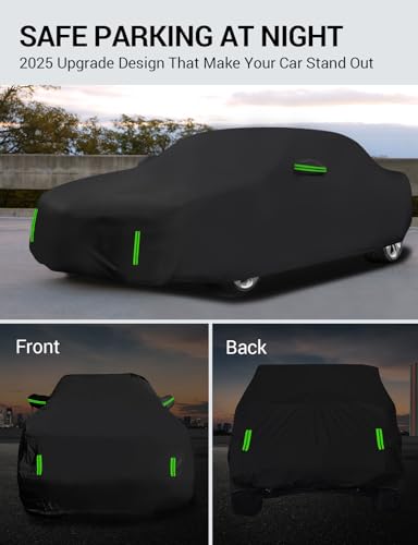 Image of Proadsy Custom Fit 2022-2026 Ford Expedition Car Cover Waterproof Outdoor | UV-Blocking Waterproof With Soft Lining Prevents Leaks & Scratches. Perfect For Sunny, Snowy Outdoor Parking, Garage Storage