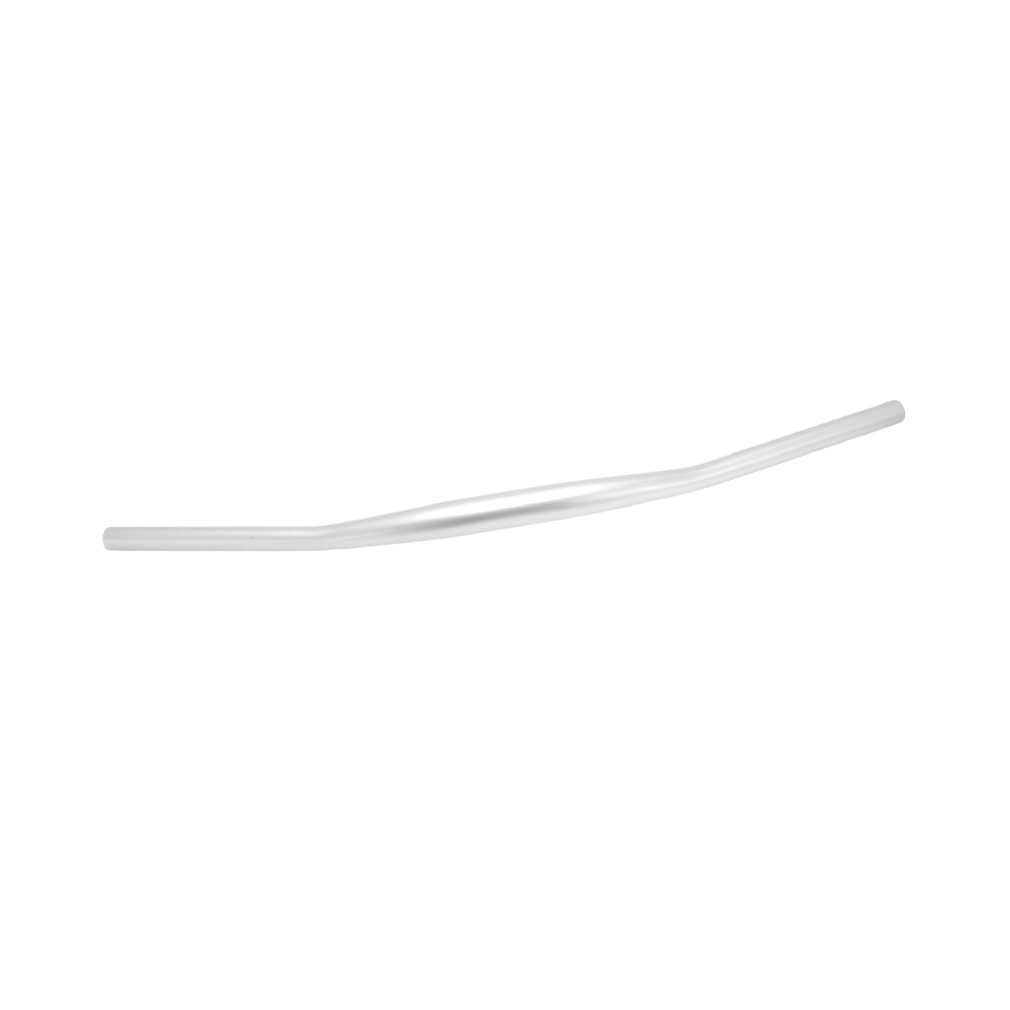 QUARKZMAN Manubrio per Mountain Bike, Diametro 31,8mm Manubrio Rialzato per Bicicletta, Manubrio Rialzato da 720mm per Bicicletta, Manubri Bici da Strada e Mountain Bike, Tonalità Argento