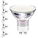 Gu10 LED Warmweiss 4W, 320LM 3000K Spot Glühbirne Strahler Lampe, Spotlight Birne Gu10 Energie Sparen, Nicht Dimmbar, 25000 Stunden Lebensdauer, CRI>80, 120° Strahlwinkel, GLAS, 6 Stück