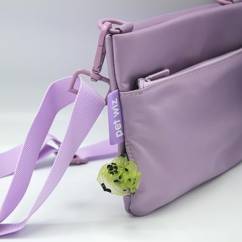 Bolsa cruzada para pasear perros impermeable pet wiz con dispensador 5