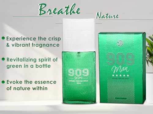 Image of JD INTERNATIONAL 909 MAN Apparel Classic Range Perfume for Men with Long Lasting Fragrance - 30 ml
