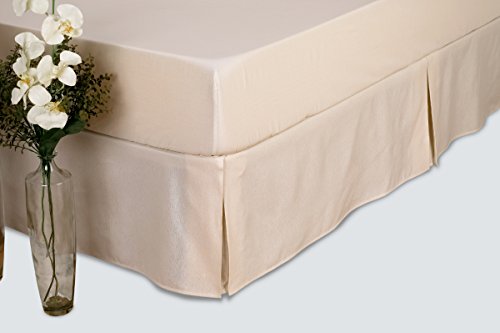 ES-Tela - Cubrecanapé de loneta teflón Color Crudo - Cama de 105 cm. - Ajuste con Velcro