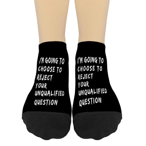 I'm Going To Chooses To Rejects Your Unqualifieds Girls Ankle Socks Fashionable Sock