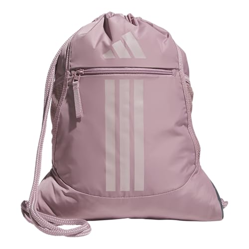 Image of adidas Alliance Sackpack - Drawstring Backpack for Sports, Small Gym Bag
