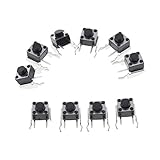 Almencla 10pcs RB/LB Button Tastenschalter Joystick-Taste Ersatzteil für Xbox One/Xbox 360 Controller - Schwarz