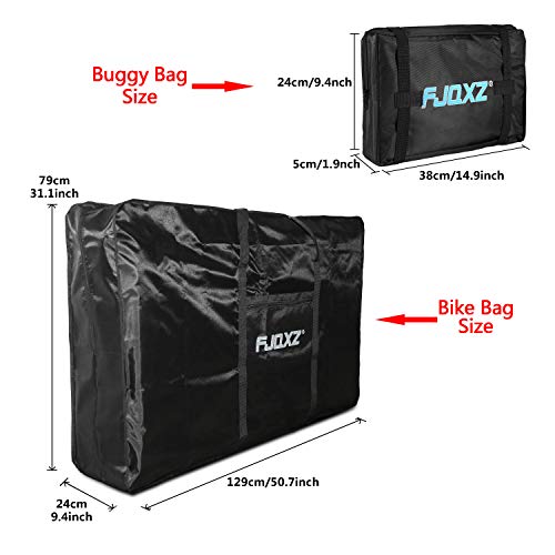 Camgo Folding Bike Travel Bag Bicycle Carrier Case By Baigio Outdoors Carrying Bag For 26Inch Bike (Black, 26 Inch) #TOP3