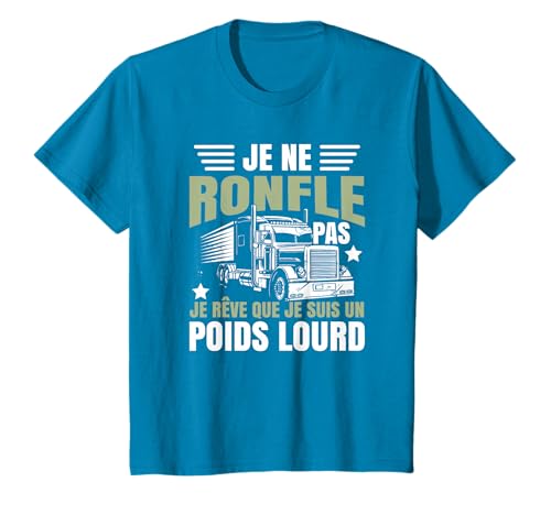 Chauffeur de Camion Cadeau Routier Poids Lourd T-Shirt