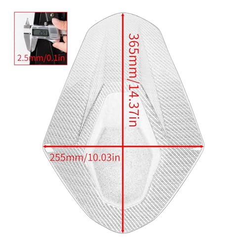 Carénage capot de selle GSX-8S en ABS premium look racing